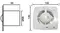 Вытяжной вентилятор «Pestan» Bettoserb110153 с таймером белый, картинка №2
