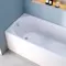 Ванна акриловая «Am.Pm» X-Joy 160/70 без опор без сифона белая, изображение №4