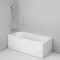 Ванна акриловая «Am.Pm» X-Joy 160/70 без опор без сифона белая, изображение №8
