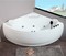Гидромассажная ванна акриловая «Orans» OLS-BT62107 150/150 с каркасом с сифоном белая, фотография №3