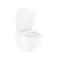 Подвесной унитаз безободковый «Iddis» Blanco Q BLQRDSEI25 белый с сиденьем дюропласт с микролифтом белое, фотография №3