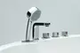 Гидромассажная ванна акриловая «Black & White» GB 5005 175/160 с каркасом с сифоном белая, картинка №10