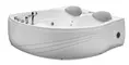 Гидромассажная ванна акриловая «Black & White» GB 5005 175/160 с каркасом с сифоном белая, картинка №2