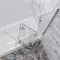 Шторка на ванну стеклянная «Radomir» Смайл 116/140 прозрачная/хром универсальная, картинка №2
