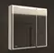 Зеркальный шкаф «Art&Max» Merano 80 с подсветкой Bianco Lucido левый, картинка №2