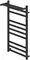 Электрический полотенцесушитель «Point» Меркурий PN83850PB П9 50/100 чёрный с полкой правый, фотография №3