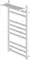 Электрический полотенцесушитель «Point» Меркурий PN83850PW П9 50/100 белый с полкой правый, фотография №3