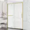 Душевая дверь «Vincea» Slim Soft VDS-1SS120CLG 120/200 прозрачная/брашированное золото, картинка №2