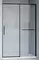 Душевая дверь «Vincea» Slim Soft VDS-1SS150CLB 150/200 прозрачная/чёрная, фото №1