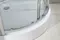 Душевая кабина «Black & White» G5501 90/90 низкий поддон прозрачная/белая с гидромассажем и электрикой, изображение №8