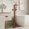 Напольный смеситель для ванны «WasserKRAFT» Paar 8821 розовое золото, картинка №2