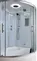 Душевой бокс «Timo» Standart Т-6625 125/125 с ванной матовый/белый с серебристым профилем с электрикой, фотография №3