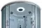 Душевой бокс «Timo» Standart Т-6625 125/125 с ванной матовый/белый с серебристым профилем с электрикой, фото №5