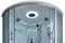 Душевой бокс «Timo» Standart Т-6635 135/135 с ванной матовый/белый с серебристым профилем с электрикой, фото №5
