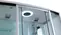 Душевой бокс «Timo» Standart Т-6650 150/88 с ванной матовый/белый с серебристым профилем с электрикой, фотография №3