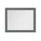 Зеркало «La Fenice» Cubo Grigio 80х60 с подсветкой серый матовый, фото №1