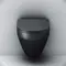Комплект инсталляция с унитазом, крышкой и кнопкой смыва «Am.Pm» CK70GH Spirit безободковый черный матовый, фотография №7