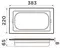 Контейнер для кухонной мойки «Omoikiri» DC-05-1-GB графит, картинка №2