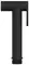 Ручная гигиеническая лейка «Whitecross» BIDETTA-BL чёрная матовая, картинка №2