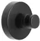 Крючок «Fixsen» Comfort Black FX-86005 на стену чёрный матовый, фото №1