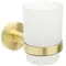 Стакан для зубных щёток «Fixsen» Comfort Gold FX-87006 на стену золото-сатин, фото №1