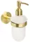 Дозатор для мыла «Fixsen» Comfort Gold FX-87012 на стену золото-сатин, фото №1