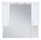 Зеркало с шкафчиком «Misty» Дива 105 с подсветкой белый, фото №1