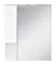Зеркало с шкафчиком «Misty» Чегет 85 с подсветкой белый левый, фото №1