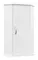 Подвесной шкаф «Misty» Лилия 34 подвесной угловой белый универсальный, фотография №3
