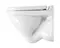 Подвесной унитаз «Sanita Luxe» Attica WC.WH/Attica/DM/WHT.G/S1 белый с сиденьем дюропласт с микролифтом белое, фотография №3