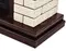 Портал «Firelight» Bricks 25U (угловой) камень бежевый/темный дуб, фото №5