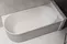 Ванна акриловая «Abber» AB9412-1.5 R 150/75 с каркасом с сифоном белая правая, фото №1