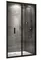 Душевая дверь «Abber» Sonnenstrand AG07120B 120/195 прозрачная/чёрная, фото №1