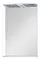 Зеркало «Misty» Магнолия 50 с подсветкой белый, фото №1
