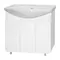 Тумба с раковиной «Misty» Чегет 105 (Лагуна 105) белая, фото №1