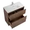 Тумба с раковиной «Belbagno» Kraft-39 80 (BB800/390ETL) Rovere Tabacco, картинка №2