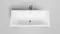 Ванна из литьевого мрамора «Salini» Orlanda Axis 170/75 S-Sense с ножками без сифона белая глянцевая, фото №5