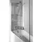 Шторка на ванну стеклянная «Jacob Delafon» Adequation 100/140 прозрачная/хром универсальная, картинка №2