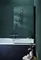 Шторка на ванну стеклянная «Jacob Delafon» Struktura 80/140 прозрачная/чёрная универсальная, картинка №2
