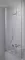 Шторка на ванну стеклянная «Jacob Delafon» Struktura 80/140 прозрачная/хром универсальная, фото №1