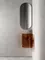 Раковина угловая «Abber» Kristall 42/42 AT2705Opal полиэфирная смола коричневая с донным клапаном, картинка №2
