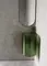Раковина угловая «Abber» Kristall 42/42 AT2705Emerald полиэфирная смола зеленая с донным клапаном, фотография №3