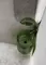 Раковина угловая «Abber» Kristall 42/42 AT2705Emerald полиэфирная смола зеленая с донным клапаном, изображение №4