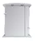 Зеркальный шкаф «Misty» Лиана 65 с подсветкой белый правый, фото №1