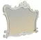 Зеркало «Misty» Bianco 100 без света белое сусальное золото, фото №1