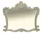Зеркало «Misty» Bianco 120 без света бежевое сусальное золото, фото №1