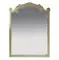 Зеркало «Misty» Элис 90 с подсветкой бежевое/патина золото, фото №1
