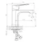 Смеситель для раковины «Decoroom» DR23011 хром, картинка №2