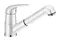 Смеситель для кухонной мойки «Blanco» Daras-S 524193 с выдвижным изливом белый, фото №1