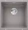 Мойка для кухни «Blanco» Subline 400-U 43/46 искусственный камень алюметаллик, фото №1